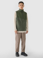 Bezrękawnik sherpa ze stójką męski 4F 4FRAW24TVESM172-43S