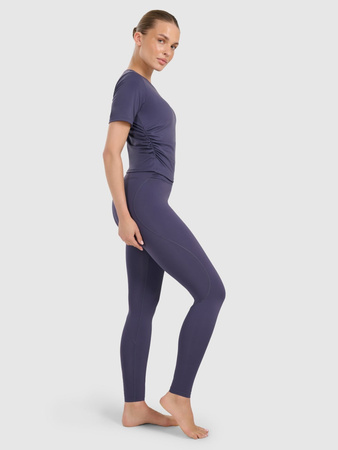 Legginsy do jogi i pilatesu szybkoschnące damskie 4F 4FWAW25TFTIF369-31S
