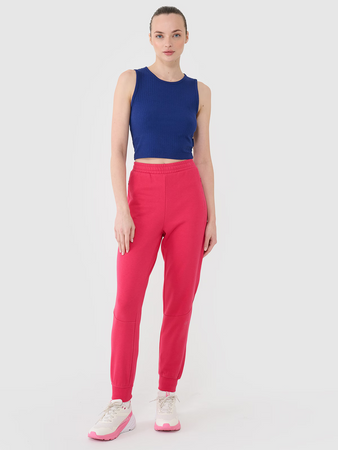 Spodnie damskie dresowe joggery 4F 4FRSS25TTROF1398-54S