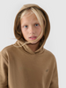 Bluza dresowa nierozpinana z kapturem dziewczęca 4F Junior 4FJWMM00TSWSF1316-83S
