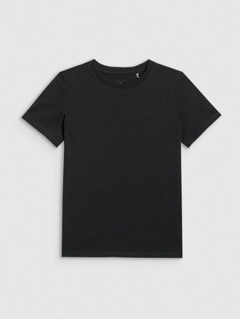 T-shirt regular gładki chłopięcy 4F 4FJRMM00TTSHM3254-20S