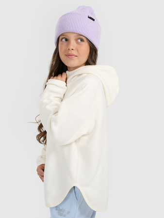 Polar loose z kapturem dziewczęcy 4F 4FJRAW25TFLEF444-11S