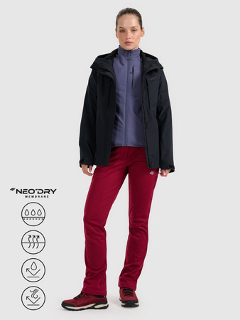 Kurtka trekkingowa membrana 10000 damska 4F 4FWAW25TTJAF1011-20S