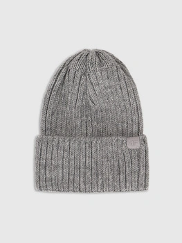 Czapka zimowa z dodatkiem wełny damska 4F 4FRAW25ACAPF0802-25M