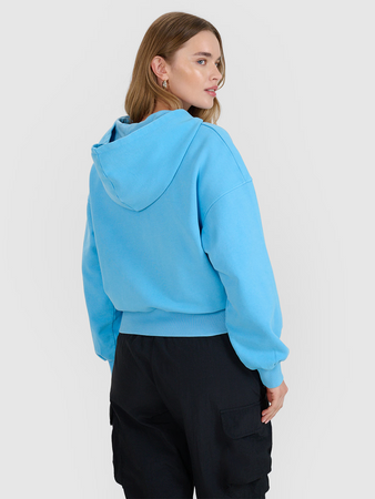 Bluza dresowa rozpinana z kapturem damska 4F 4FRSS25TSWSF2195-33S