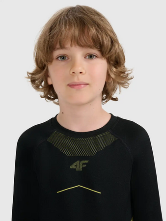 Bielizna bezszwowa chłopięca komplet (GÓRA+DOŁ) 4F 4FJWAW25USEAM248-20S