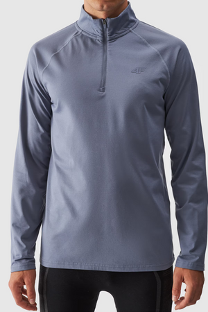 Bielizna termoaktywna 4FWARM STRETCH 1/2 ZIP męska 4F 4FWAW24UBRUM076-32S