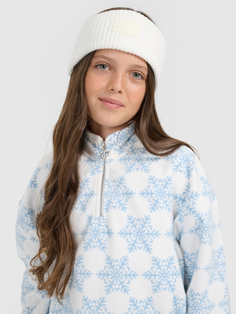 Polar 4FWarm oversize z nadrukiem dziewczęcy 4F 4FJRAW25TFLEF440-90A
