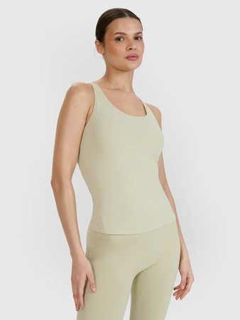 Top do jogi i pilatesu slim szybkoschnący damski 4F 4FWSS25TFSLF428-42S