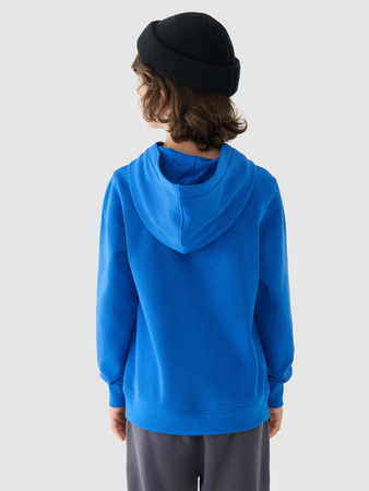 Bluza dresowa nierozpinana z kapturem chłopięca 4F Junior 4FJWMM00TSWSM1292-36S