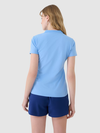 Koszulka polo slim damska 4F 4FWMM00TPTSF365-32S