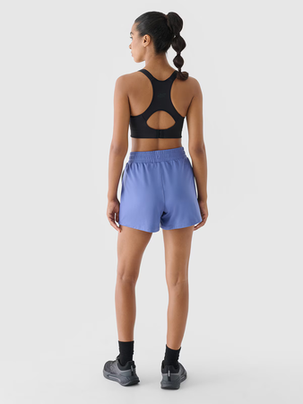 Spodenki treningowe szybkoschnące damskie 4F 4FWAW24TFSHF705-31S