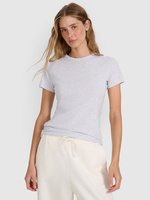 Koszulka damska bawełniana slim 4F 4FWMM00TTSHF2255-27M