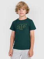 Chłopięcy t-shirt z nadrukiem 4F 4FJWAW25TTSHM2417-46S