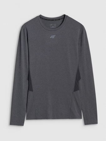 Longsleeve treningowy szybkoschnący męski 4F 4FWMM00TFLOM507-22M
