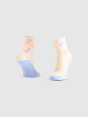 Skarpetki casual za kostkę (2-pack) dziewczęce 4F 4FJRAW25USOCF600-90S