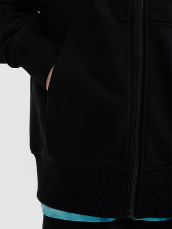 Bluza dresowa rozpinana z kapturem chłopięca 4F 4FJWSS25TSWSM1522-20S