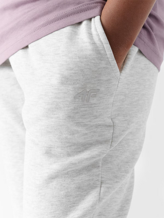 Spodnie dresowe joggery dziewczęce 4F Junior 4FJWMM00TTROF0828-27M