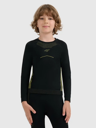 Bielizna bezszwowa chłopięca komplet (GÓRA+DOŁ) 4F 4FJWAW25USEAM248-20S