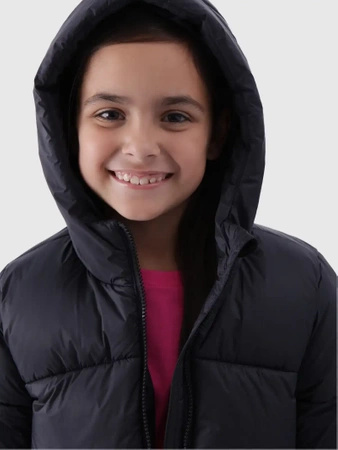 Kurtka puchowa z wypełnieniem syntetycznym dziewczęca 4F 4FJWAW24TDJAF449-20S