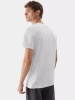 T-shirt regular z nadrukiem męski 4F