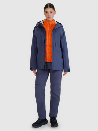 Kurtka trekkingowa membrana 20000 damska 4F 4FWSS25TTJAF700-22S