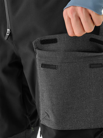 Spodnie snowboardowe z szelkami membrana 10000 męskie 4F 4FWAW24TFTRM627-20S