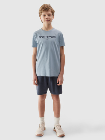 T-shirt z nadrukiem chłopięcy 4F Junior
