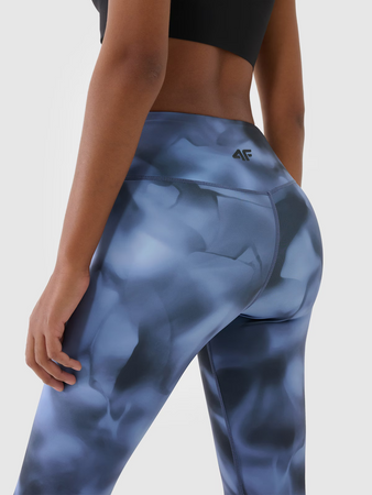 Legginsy treningowe z wysokim stanem damskie 4F 4FRSS25TFTIF408-91A