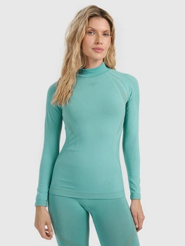 Bielizna termoaktywna bezszwowa (góra) damska 4F 4FWAW25USEAF216-46S