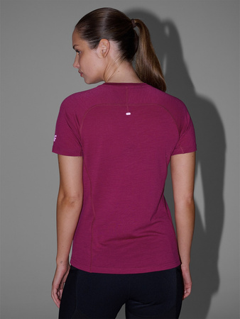 Koszulka trekkingowa z wełną merino damska 4F 4FWAW25TFTSF1527-53S