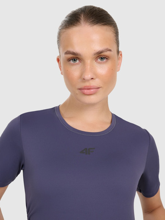 Top do jogi i pilatesu szybkoschnący damski 4F 4FWAW25TFTSF1524-31S