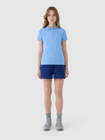 Koszulka polo slim damska 4F 4FWMM00TPTSF365-32S