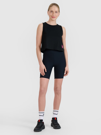 Top regular z nadrukiem damski 4F 4FWSS25TSLEF118-20S