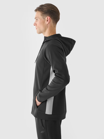 Bluza treningowa rozpinana z kapturem męska 4F 4FWAW24TFSWM405-20S