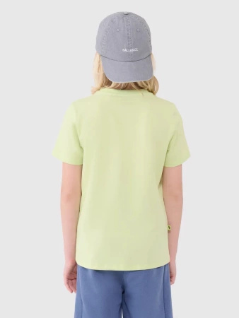 T-shirt chłopięcy bawełniany 4F 4FJWSS25TTSHM2186-45N