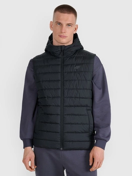 Bezrękawnik puchowy z wypełnieniem syntetycznym męski 4F 4FWAW25TVJAM225-20S