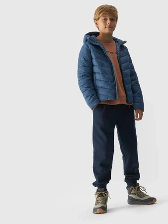 Chłopięca kurtka puchowa z wypełnieniem syntetycznym 4F 4FJWAW24TDJAM460-32S