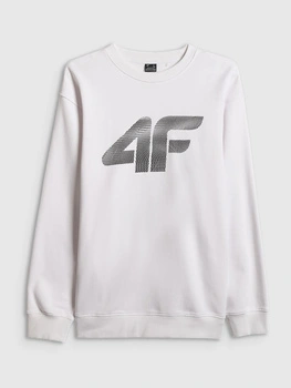 Bluza dresowa nierozpinana bez kaptura męska 4F 4FRAW25TSWSM2493-10S
