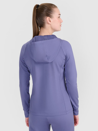 Bluza damska treningowa regular szybkoschnąca 4F 4FRSS25TFSWF467-32S