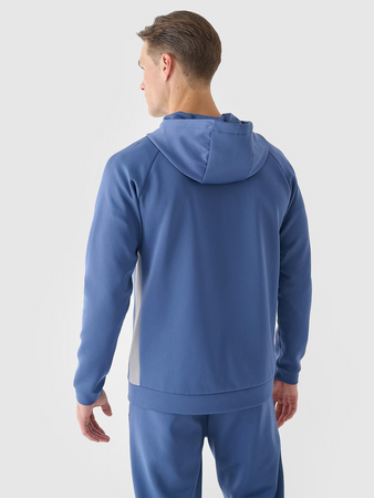 Bluza treningowa rozpinana z kapturem męska 4F 4FWAW24TFSWM405-32S