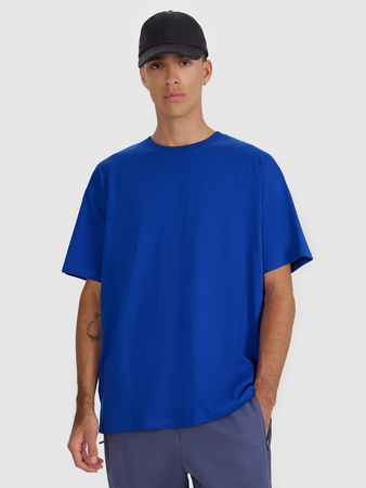 T-shirt oversize z nadrukiem męski 4F 4FWAW25TTSHM2403-36S