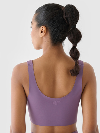 Biustonosz treningowy ze średnim wsparciem 4F 4FWAW24USBAF161-50S