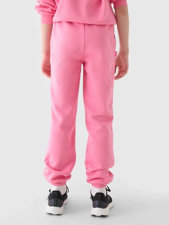 Spodnie dresowe joggery dziewczęce 4F Junior 4FJRAW24TTROF1154-54S