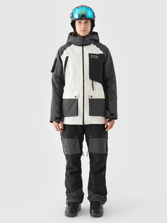 Kurtka snowboardowa membrana 10000 męska 4F 4FWAW24TTJAM511-11S