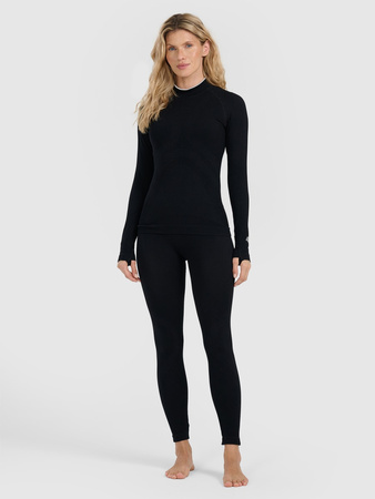 Bielizna termoaktywna bezszwowa merino (góra) damska 4F 4FWAW25USEAF205-20S