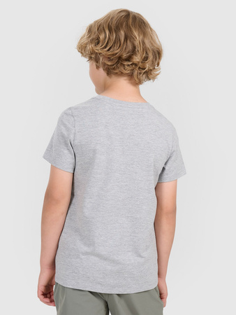 T-shirt gładki chłopięcy 4F 4FJWMM00TTSHM2330-25M