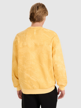 Bluza męska dresowa nierozpinana bez kaptura 4F 4FWSS25TSWSM1582-71A