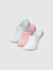Skarpetki casual stopki damskie (ZESTAW 3 szt.) 4F 4FWMM00USOCF473-90S