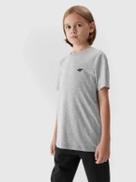 T-shirt gładki chłopięcy 4F Junior